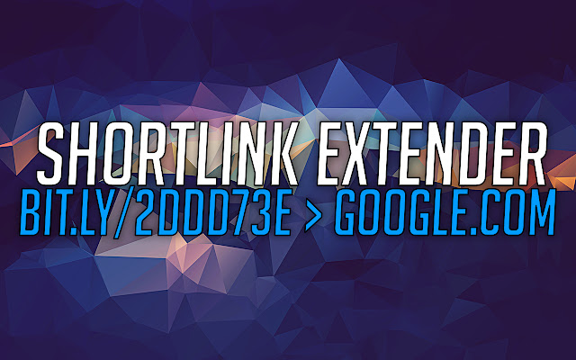 Shortlink Extender chrome谷歌浏览器插件_扩展第1张截图