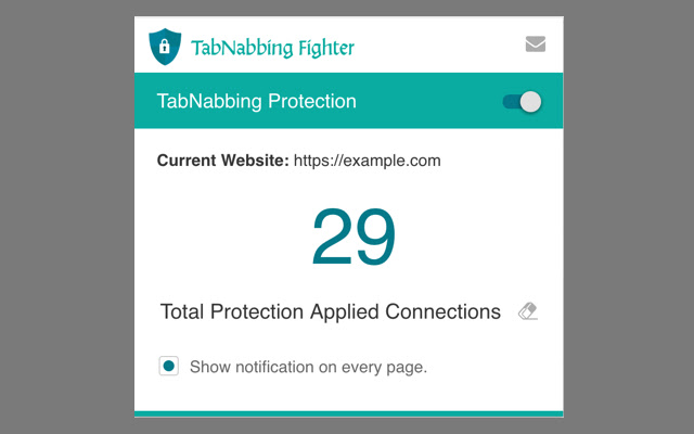 Tabnabbing Fighter:Phishing Attack Protection chrome谷歌浏览器插件_扩展第1张截图
