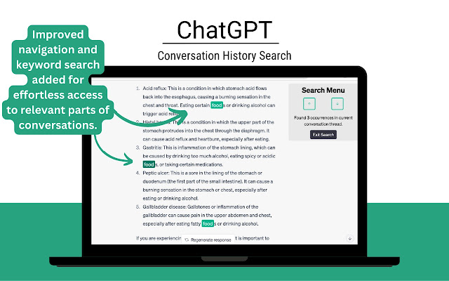 ChatGPT Conversation History Search chrome谷歌浏览器插件_扩展第5张截图