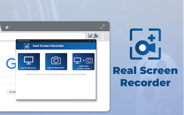 Real Screen Recorder chrome谷歌浏览器插件_扩展第1张截图