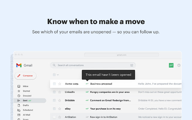 Free Email Tracker for Gmail by PandaDoc chrome谷歌浏览器插件_扩展第4张截图