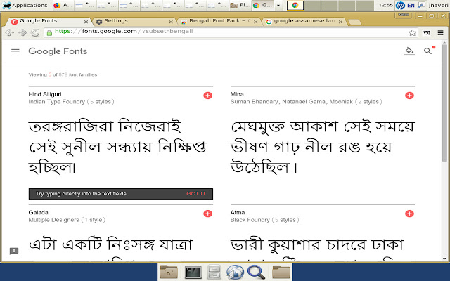 Bengali Font Pack chrome谷歌浏览器插件_扩展第1张截图