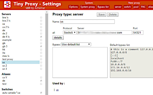 Tiny Proxy chrome谷歌浏览器插件_扩展第2张截图