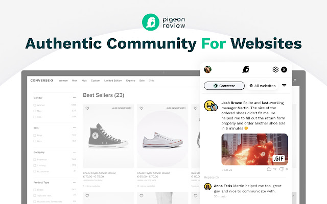 Pigeon Reviews chrome谷歌浏览器插件_扩展第3张截图