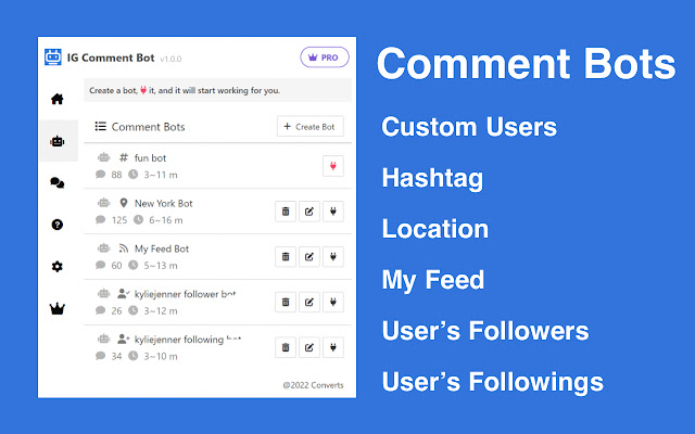 IG Comment Bot - Comment Automation for IG chrome谷歌浏览器插件_扩展第2张截图