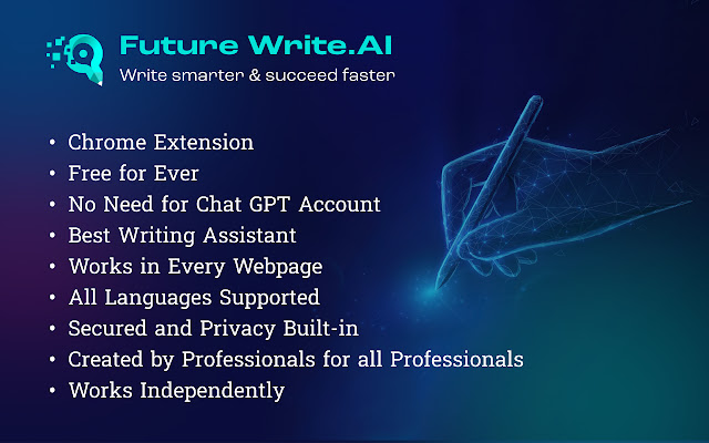 FutureWrite AI for Writing & More w/ ChatGPT chrome谷歌浏览器插件_扩展第1张截图