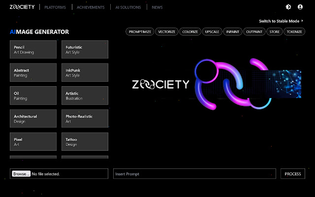 Zoociety AI Image Generator chrome谷歌浏览器插件_扩展第2张截图