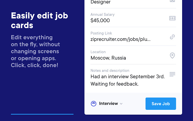 Resume.io: Job Tracker chrome谷歌浏览器插件_扩展第2张截图
