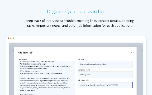 Jobscan: Job Search Tracker chrome谷歌浏览器插件_扩展第1张截图