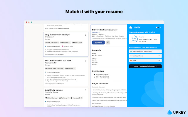 Upkey chrome谷歌浏览器插件_扩展第3张截图