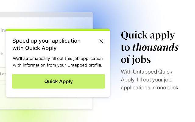 Untapped Quick Apply chrome谷歌浏览器插件_扩展第1张截图