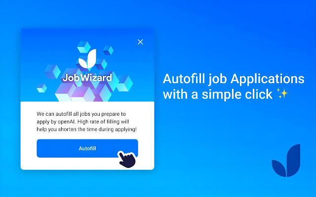 JobWizard - AI assistant for Job Application chrome谷歌浏览器插件_扩展第2张截图