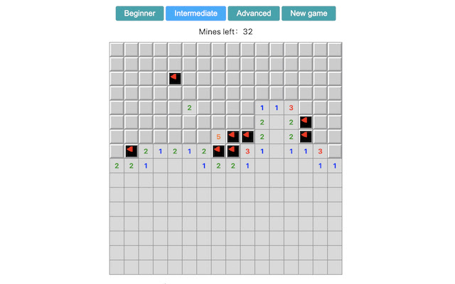 Minesweeper Game chrome谷歌浏览器插件_扩展第2张截图