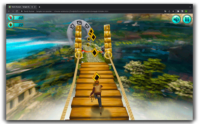 Tomb Runner - HTML5 Game chrome谷歌浏览器插件_扩展第1张截图