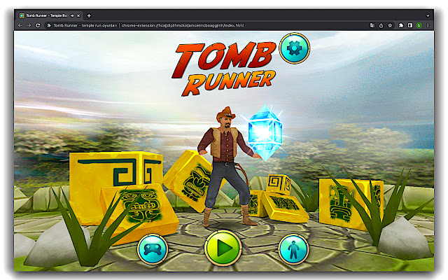 Tomb Runner - HTML5 Game chrome谷歌浏览器插件_扩展第2张截图