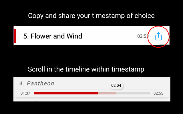 YouTube Timestamps chrome谷歌浏览器插件_扩展第4张截图