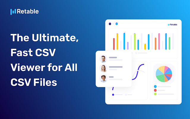 Retable - CSV Viewer chrome谷歌浏览器插件_扩展第1张截图