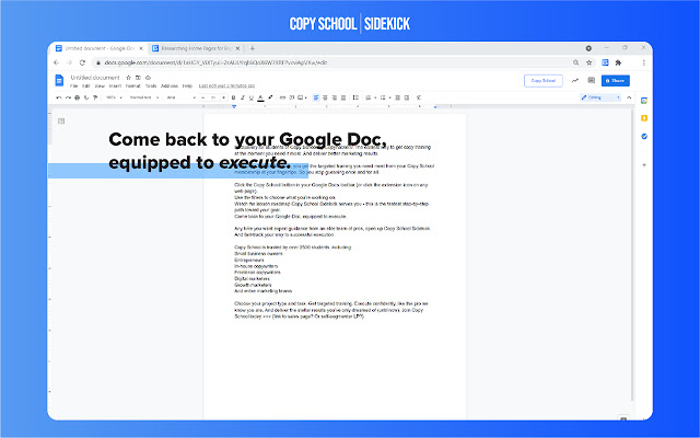 Copy School Sidekick chrome谷歌浏览器插件_扩展第4张截图