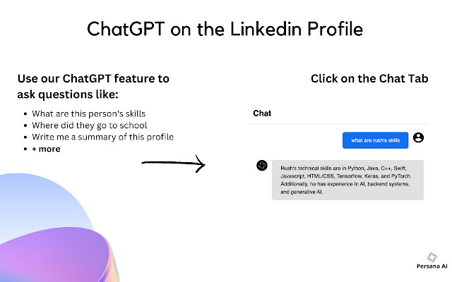 Persana AI - ChatGPT for LinkedIn & Gmail chrome谷歌浏览器插件_扩展第5张截图
