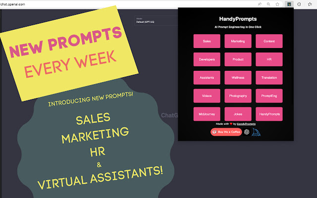 HandyPrompts chrome谷歌浏览器插件_扩展第1张截图