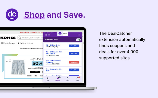 DealCatcher chrome谷歌浏览器插件_扩展第1张截图