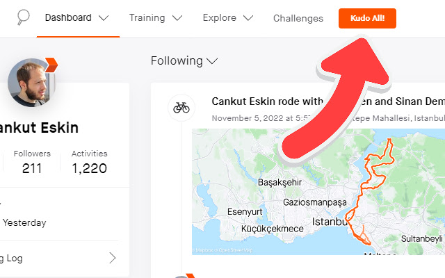 Strava Auto Kudo chrome谷歌浏览器插件_扩展第1张截图