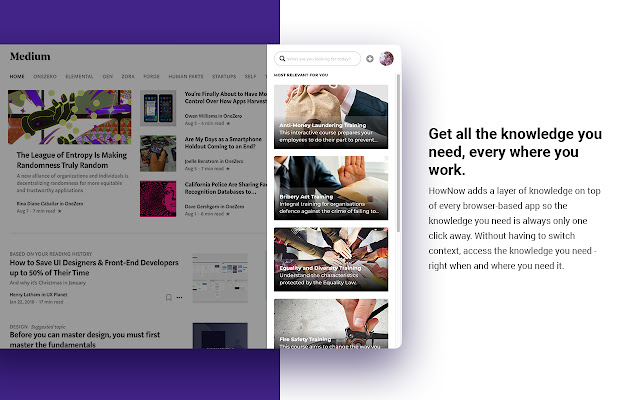 HowNow chrome谷歌浏览器插件_扩展第1张截图