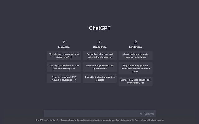 ChatGPT Continue Button chrome谷歌浏览器插件_扩展第1张截图