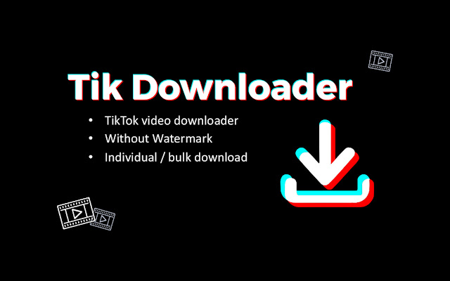 TikTok downloader without watermark & bulk chrome谷歌浏览器插件_扩展第1张截图