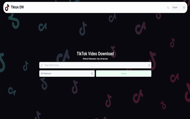 Video Downloader for TikTok chrome谷歌浏览器插件_扩展第1张截图