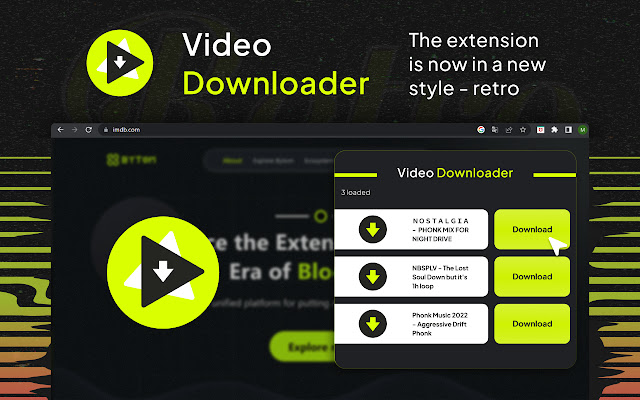 Video Downloader Professional chrome谷歌浏览器插件_扩展第2张截图