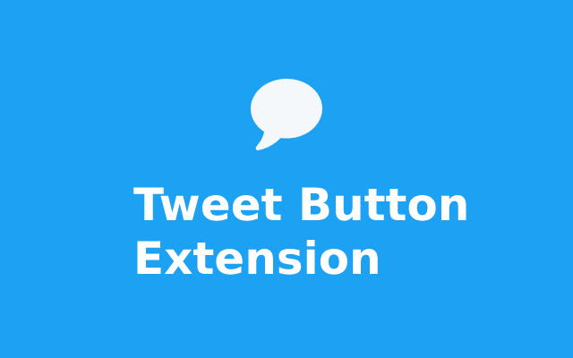 Tweet Button chrome谷歌浏览器插件_扩展第1张截图
