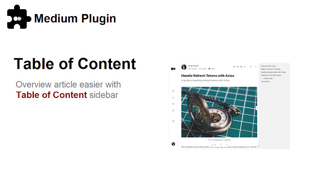 Medium Plugin chrome谷歌浏览器插件_扩展第1张截图