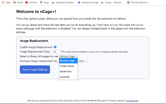 nCage+ chrome谷歌浏览器插件_扩展第3张截图