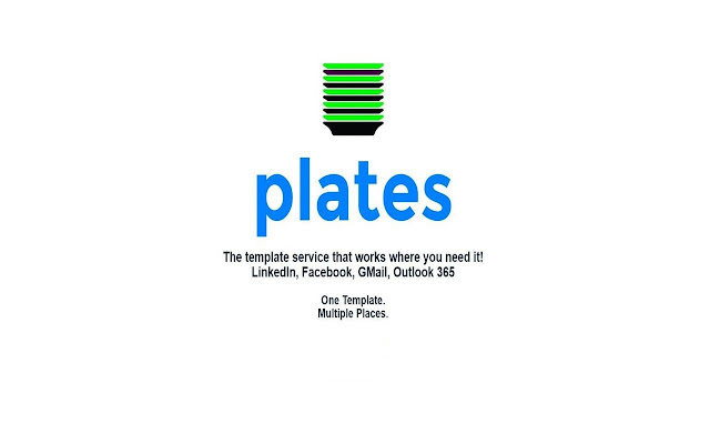 Plates: Messaging Templates chrome谷歌浏览器插件_扩展第1张截图