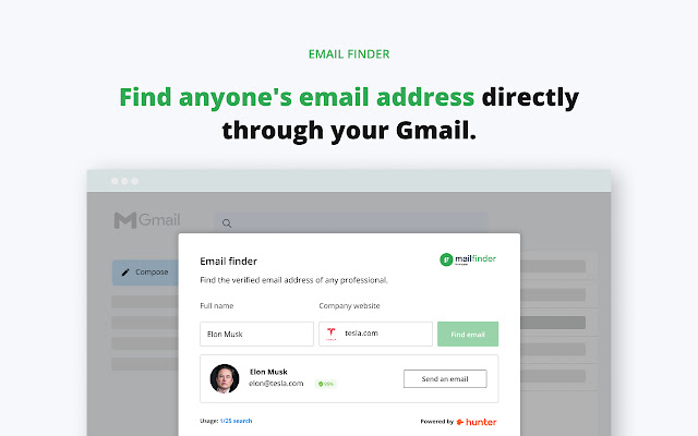 MailFinder: Email finder for Gmail chrome谷歌浏览器插件_扩展第1张截图