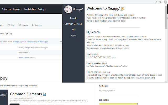 Scrappy! chrome谷歌浏览器插件_扩展第1张截图