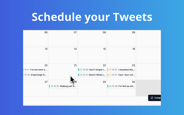 Tweetspear chrome谷歌浏览器插件_扩展第3张截图