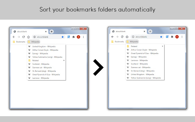 Booksorter chrome谷歌浏览器插件_扩展第1张截图