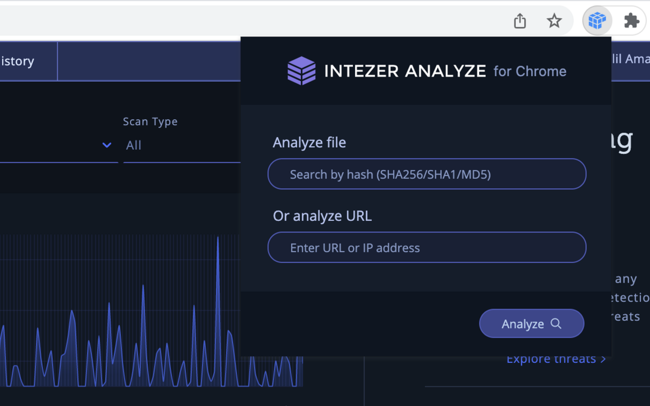 Intezer Analyze chrome谷歌浏览器插件_扩展第1张截图