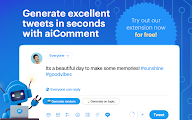 aiComment - Twitter / X.com GPT assistant chrome谷歌浏览器插件_扩展第10张截图