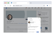 Hirefox - Send faster LinkedIn messages chrome谷歌浏览器插件_扩展第3张截图