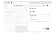 Hirefox - Send faster LinkedIn messages chrome谷歌浏览器插件_扩展第4张截图