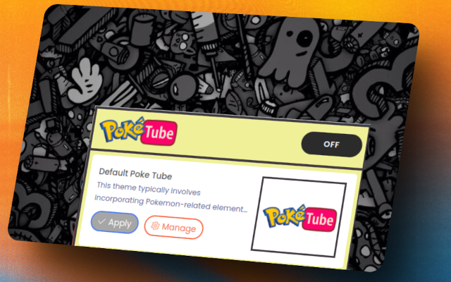 PokeTube Theme for YouTube chrome谷歌浏览器插件_扩展第2张截图