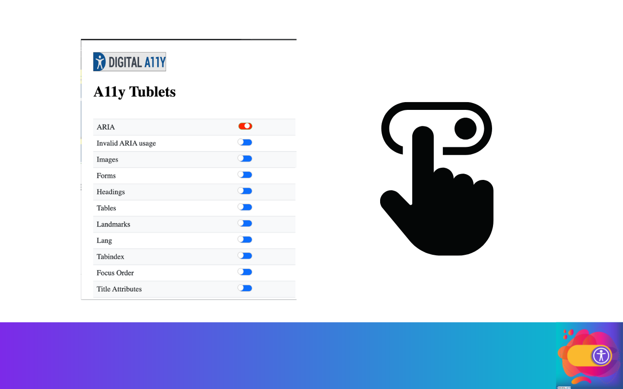 DigitalA11Y Tublets chrome谷歌浏览器插件_扩展第1张截图