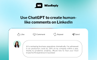 WiseReply - LinkedIn Comment Prompt Assistant chrome谷歌浏览器插件_扩展第3张截图