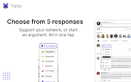 Tappy - Your AI LinkedIn Comments Assistant chrome谷歌浏览器插件_扩展第1张截图