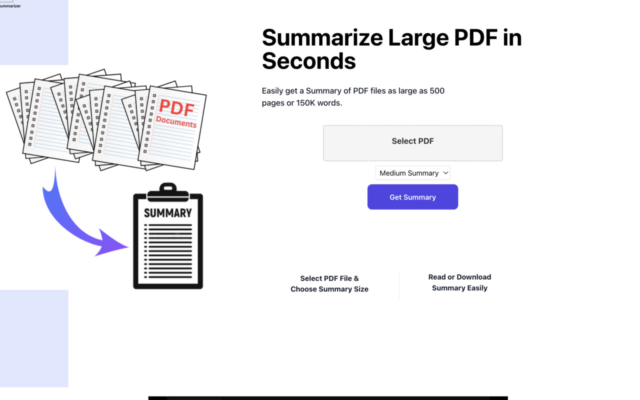 PDF Summarizer chrome谷歌浏览器插件_扩展第1张截图