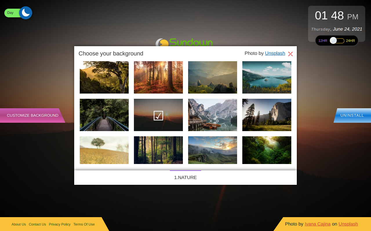 Sundown Extension chrome谷歌浏览器插件_扩展第2张截图