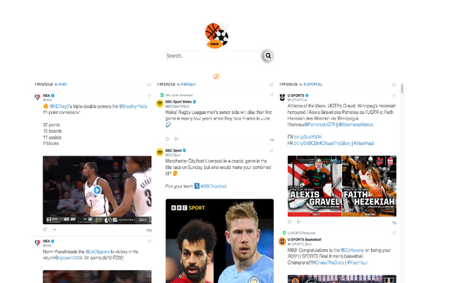 Sports Social Feed chrome谷歌浏览器插件_扩展第1张截图